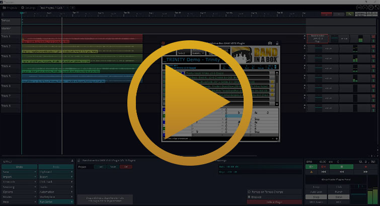 Band-in-a-Box Plugin in Tracktion