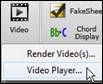 Video toolbar button 