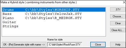 Make a Hybrid style dialog