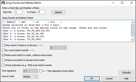 SongPicker - Song Chords and Melody Match