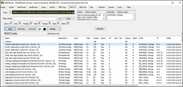 MIDI Track Picker (floating) 