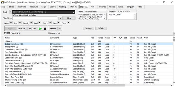 MIDI Soloist Picker
